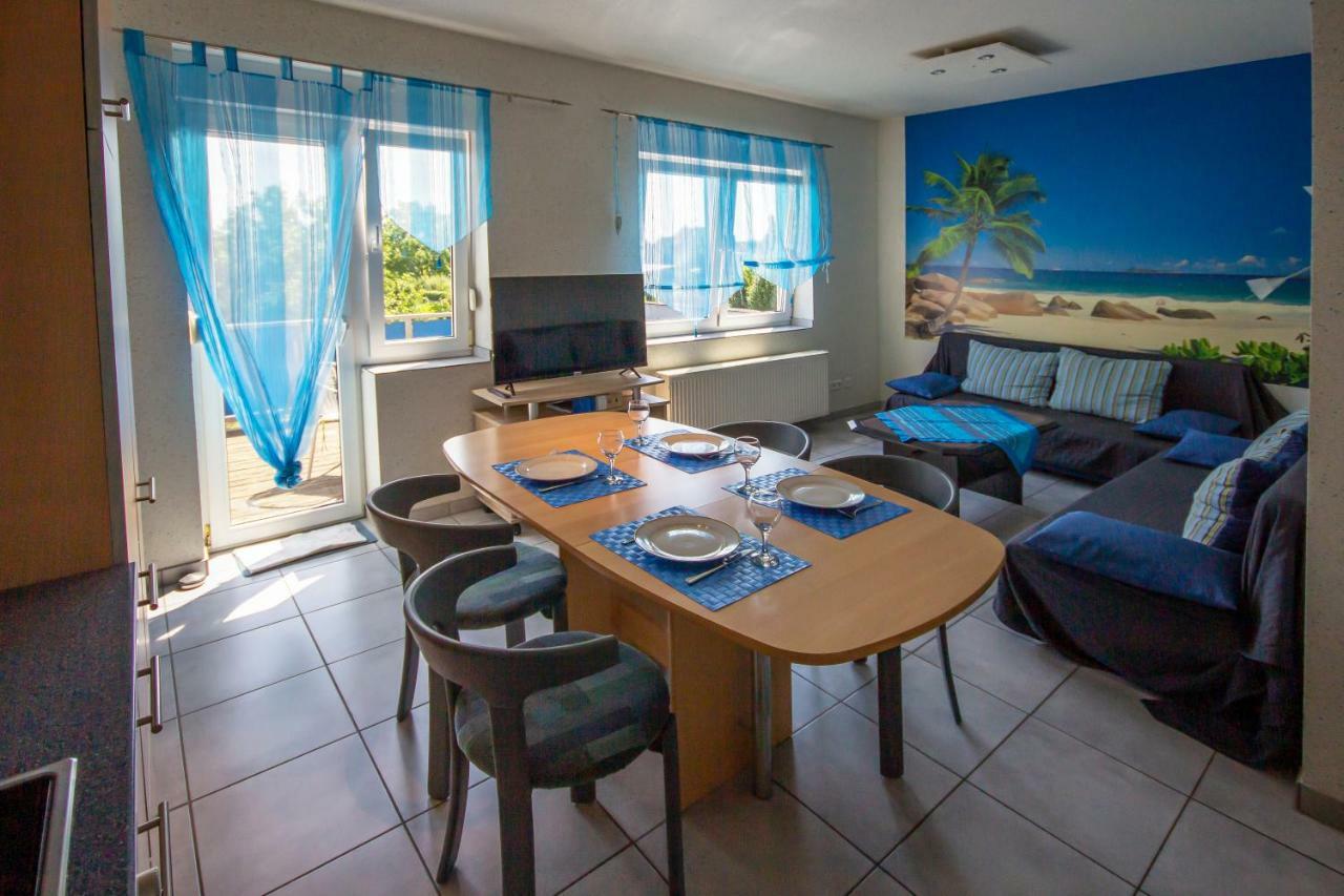 Vulkanpark-Ferienwohnung Karibic Nickenich Buitenkant foto